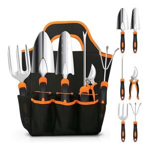 NIB Chryztal 7 Piece Lawn and Garden Professional Tools Set